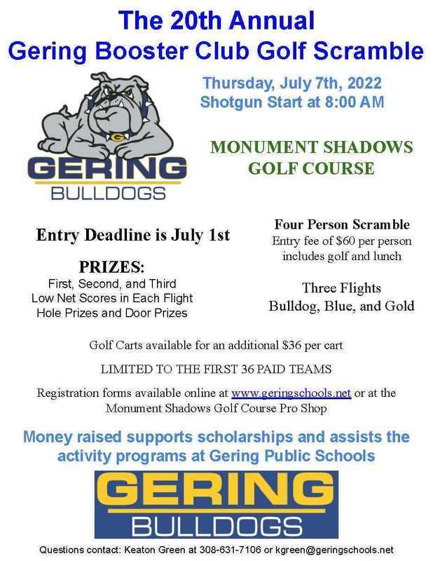 Booster Club Golf Scramble