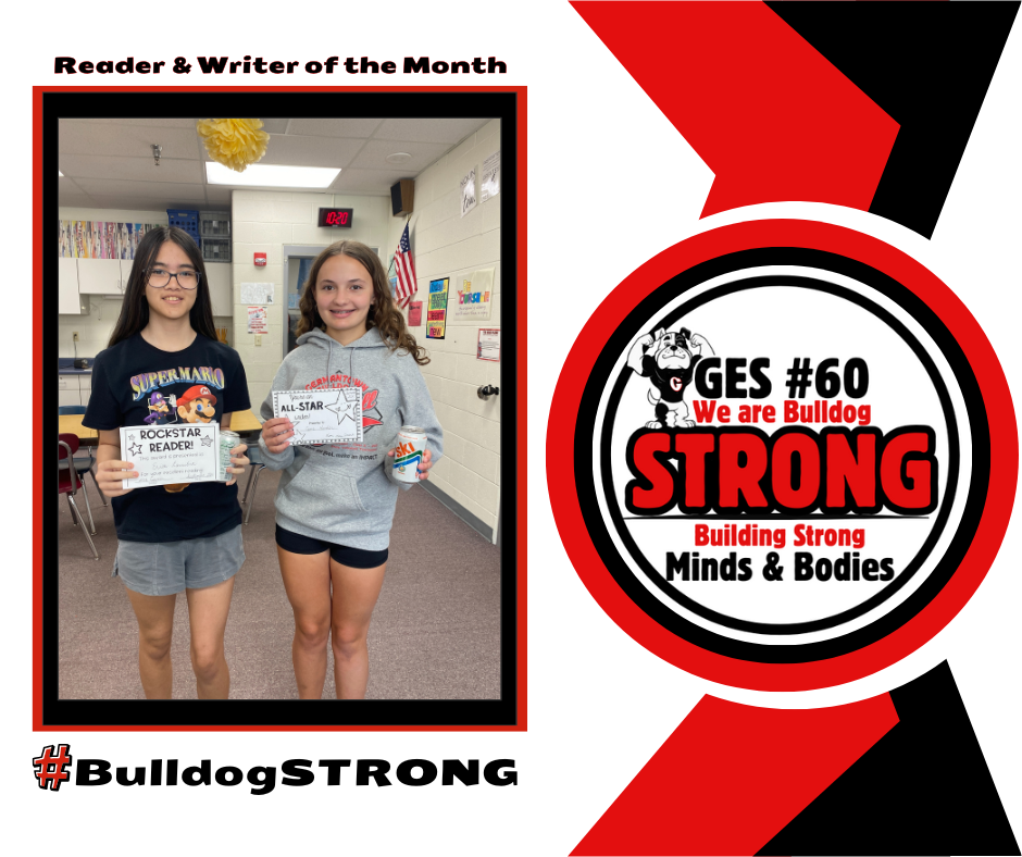 Reader and Writer of the Month
