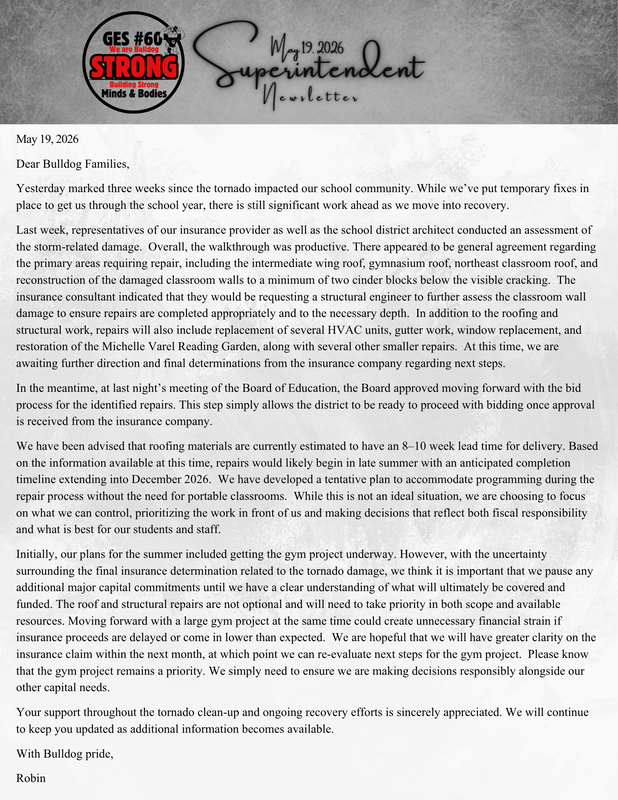 May Supt Newsletter