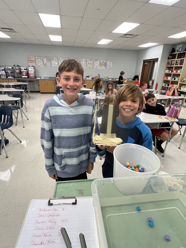 5th Grade STEM Boats