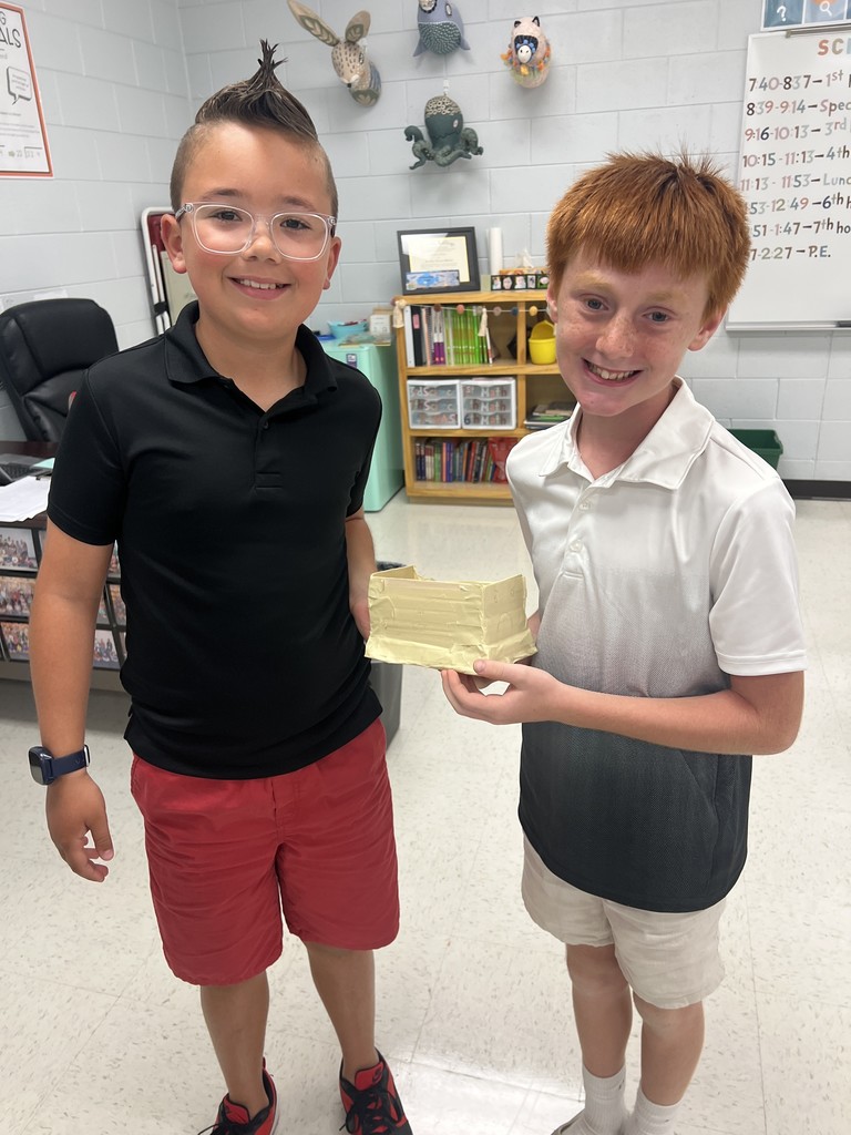 5th Grade STEM Boats