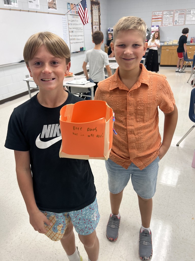 5th Grade STEM Boats