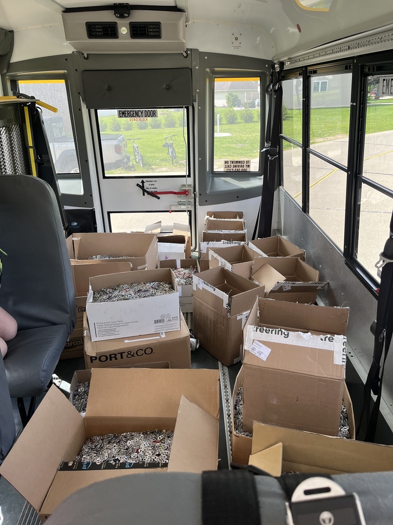 boxes of pop tabs