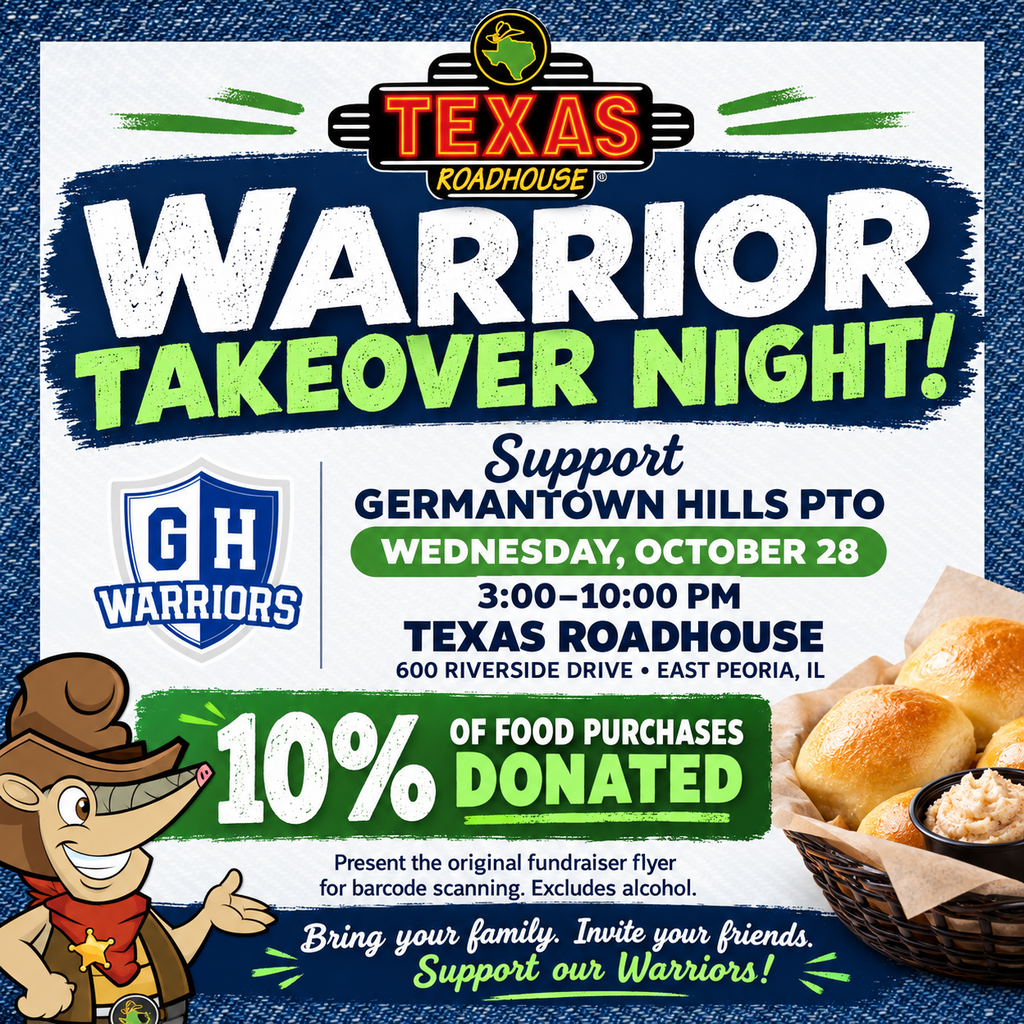 Warrior take over flier