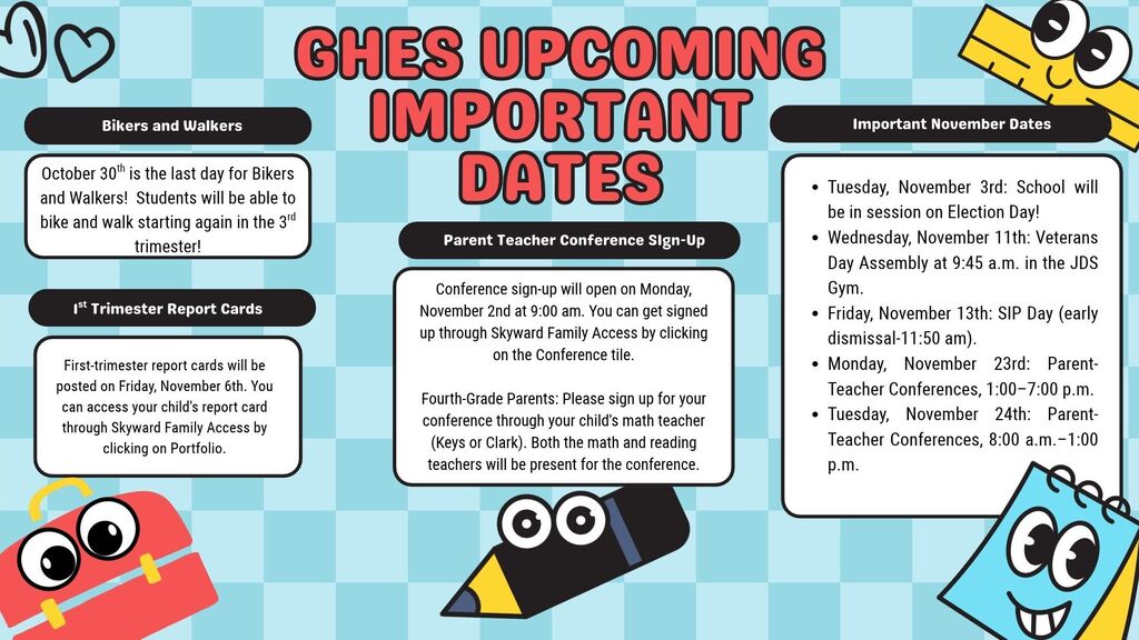 End of the Trimester Dates