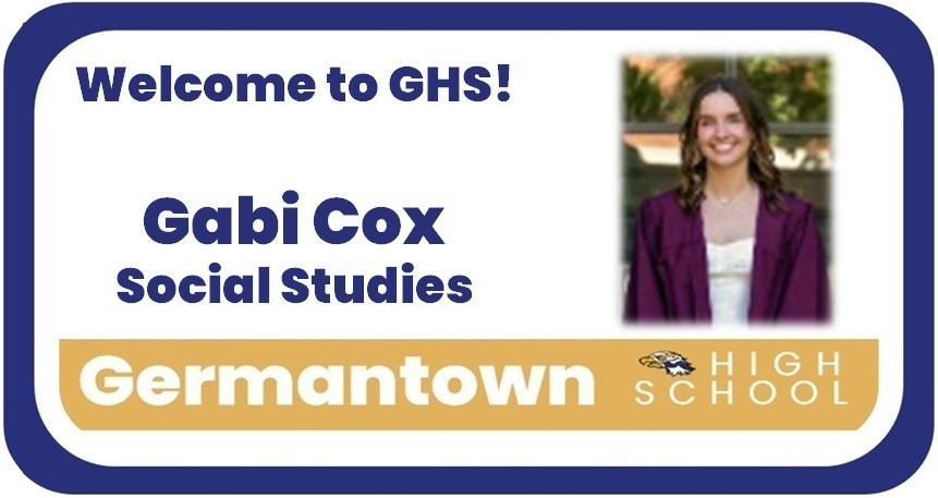 Gabi Cox Social Studies Teacher