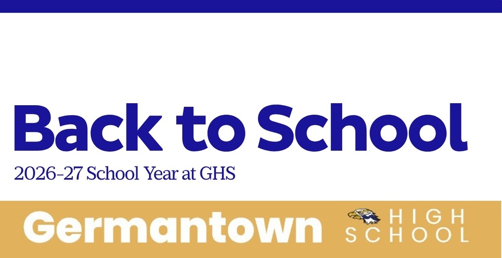 Back to School Info, 2026-27 School Year