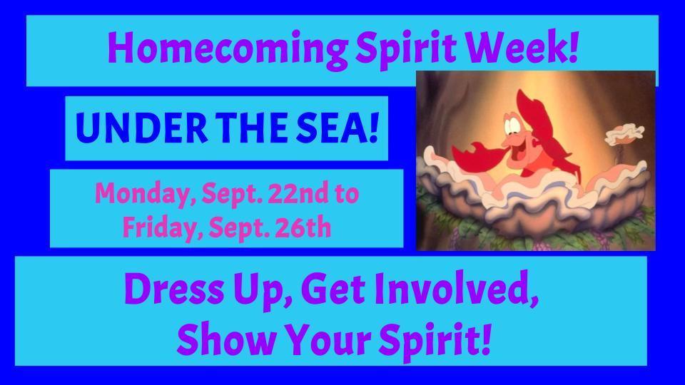 HOMECOMING - Spirit Week