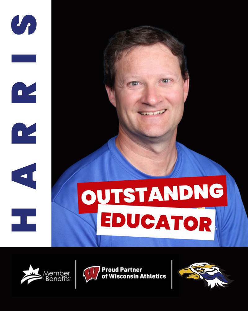 Marcus Harris a WEA Member Benefits Outstanding Educator honoree.