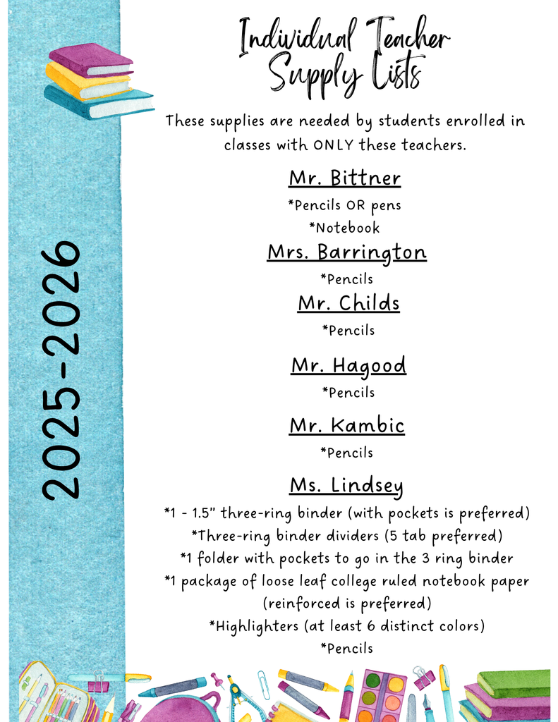 teacher list 1