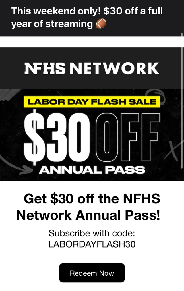 NFHS sale