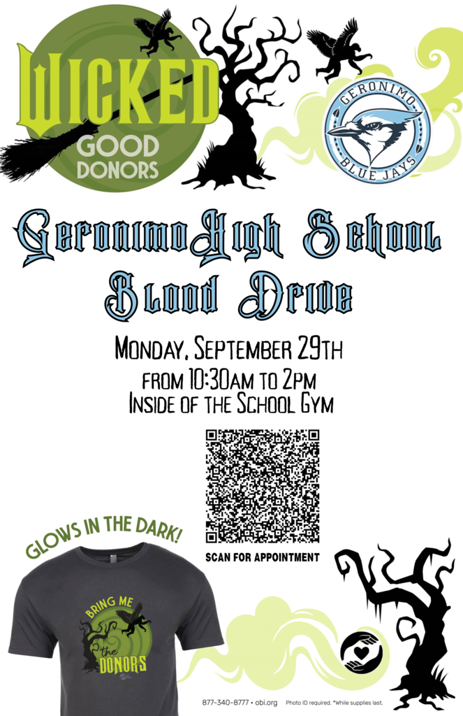 geronimo blood drive