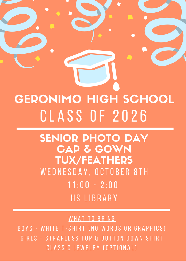 SENIOR CLASS PHOTO DAY