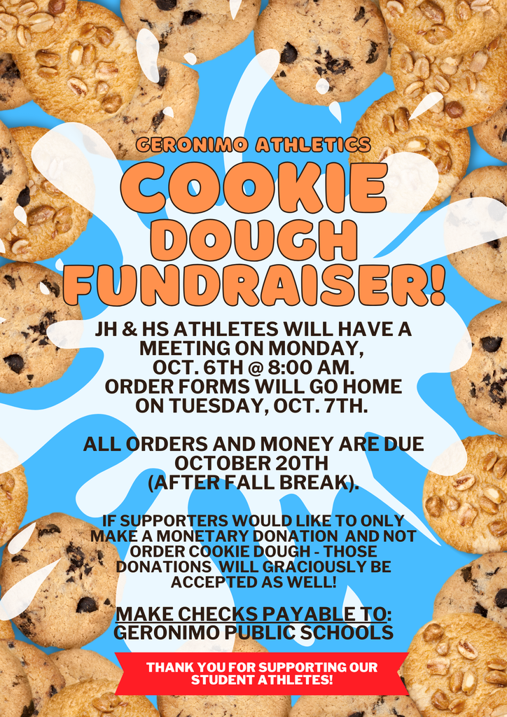 cookie dough fundraiser