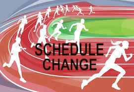 track schedule change
