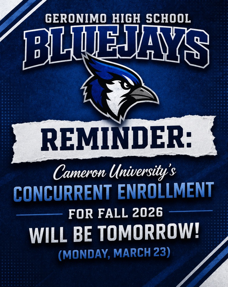 reminder concurrent enrollment is tomorrow Monday March 23