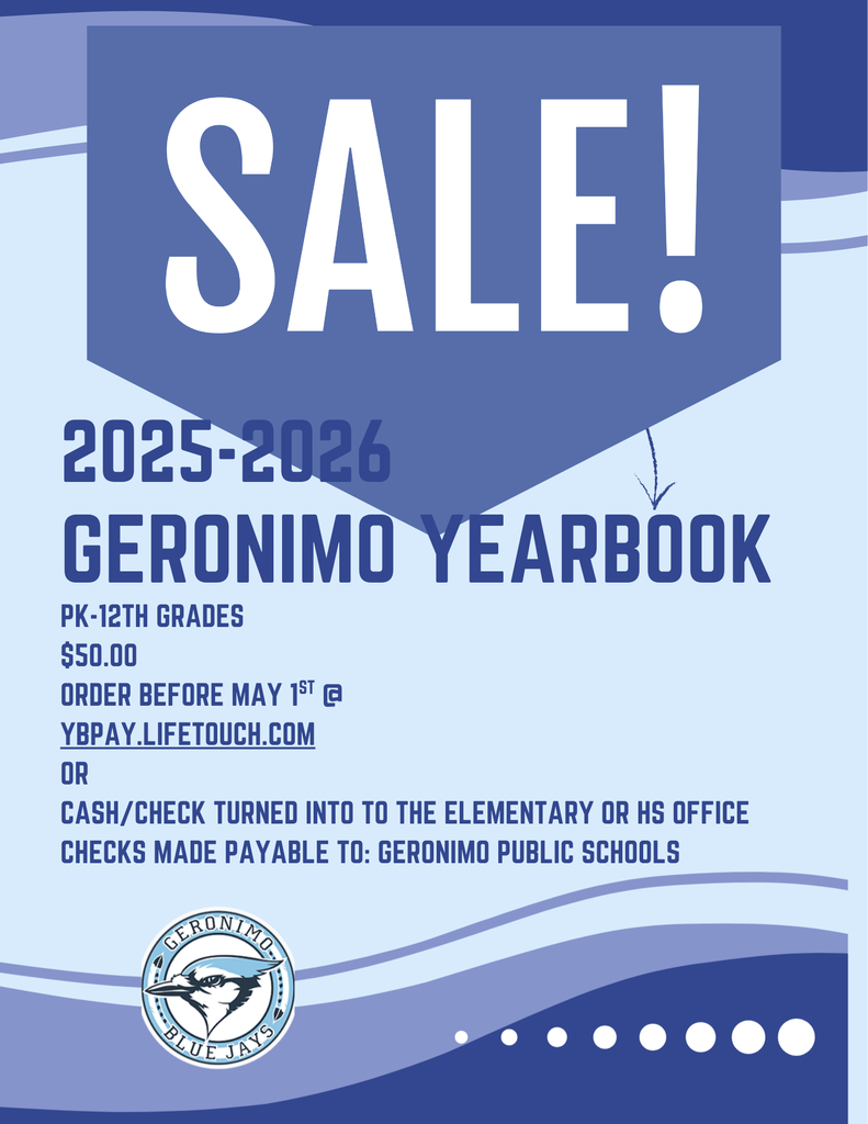 $50 DUE MAY 1ST FOR 25-26 YEARBOOK