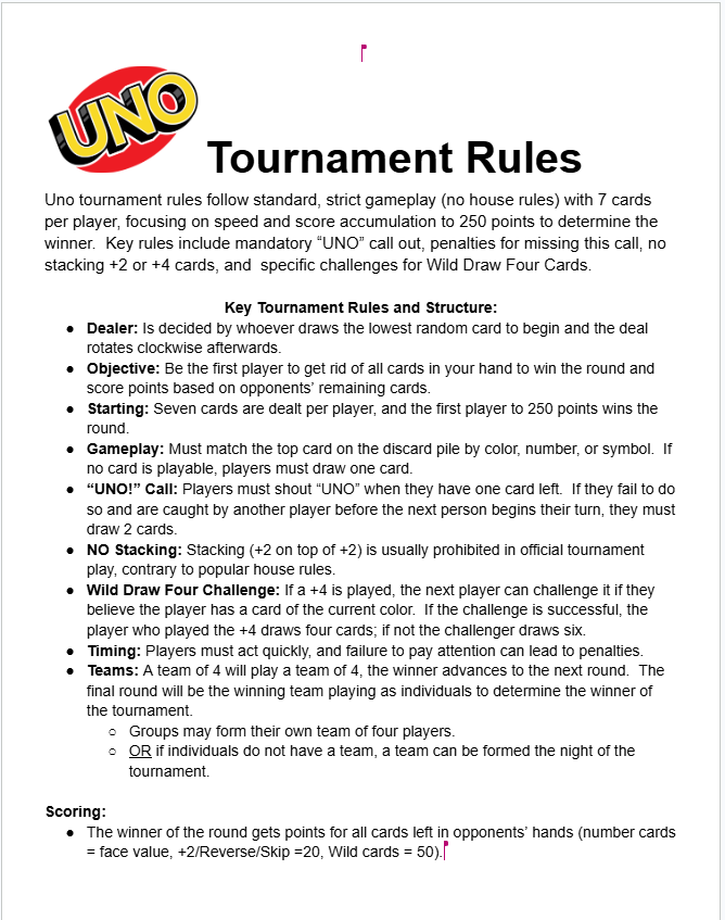 uno rules