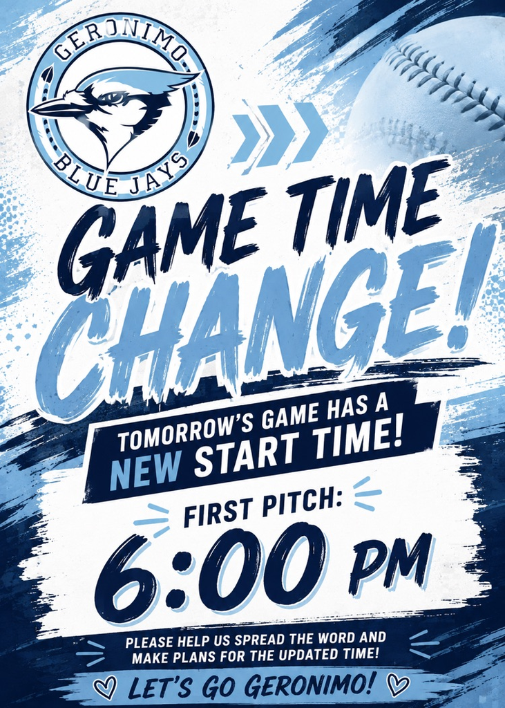 game time change softball 8-17-26