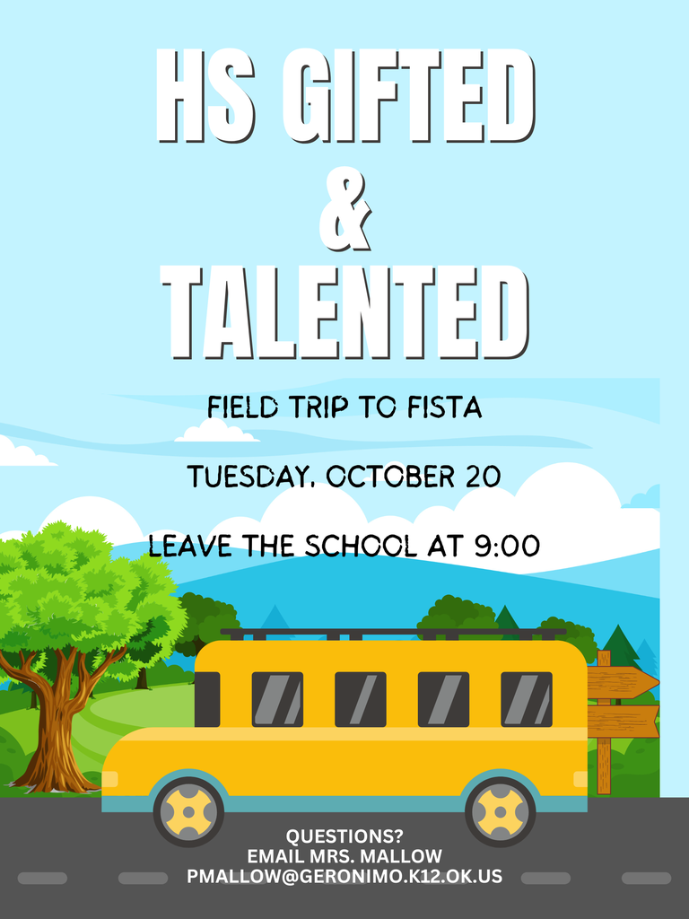 HS GIFTED AND TALENTED FIELD TRIP