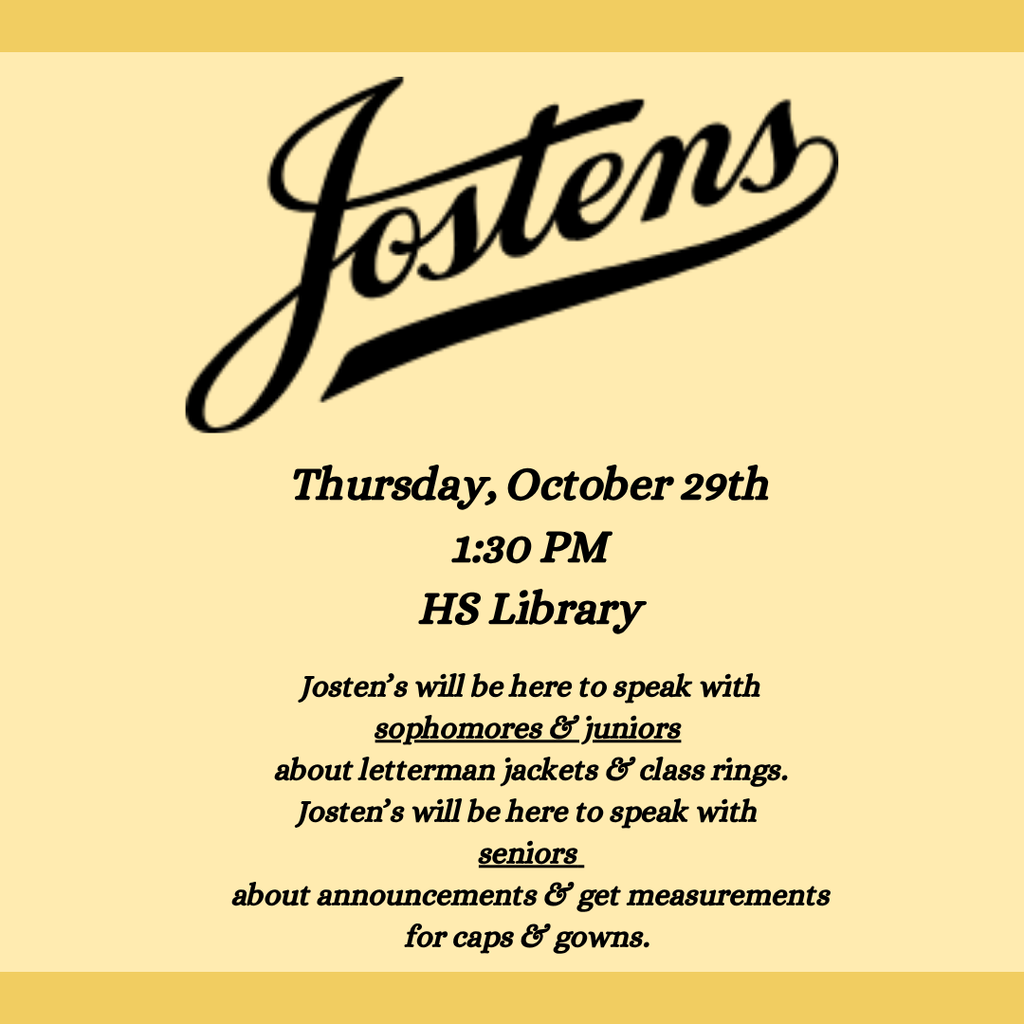 jostens meeting oct 29