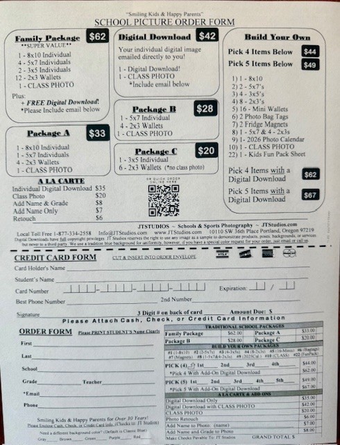Picture Order Form