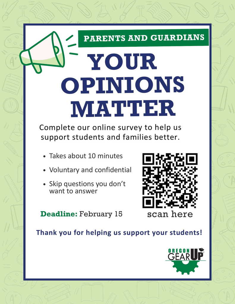 Gear Up Parent Survey