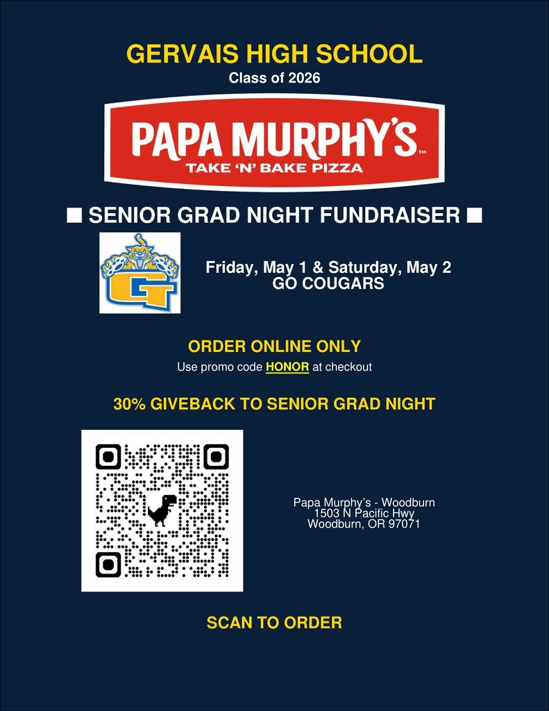 GHS Papa Murphy Grad Night Fundraiser