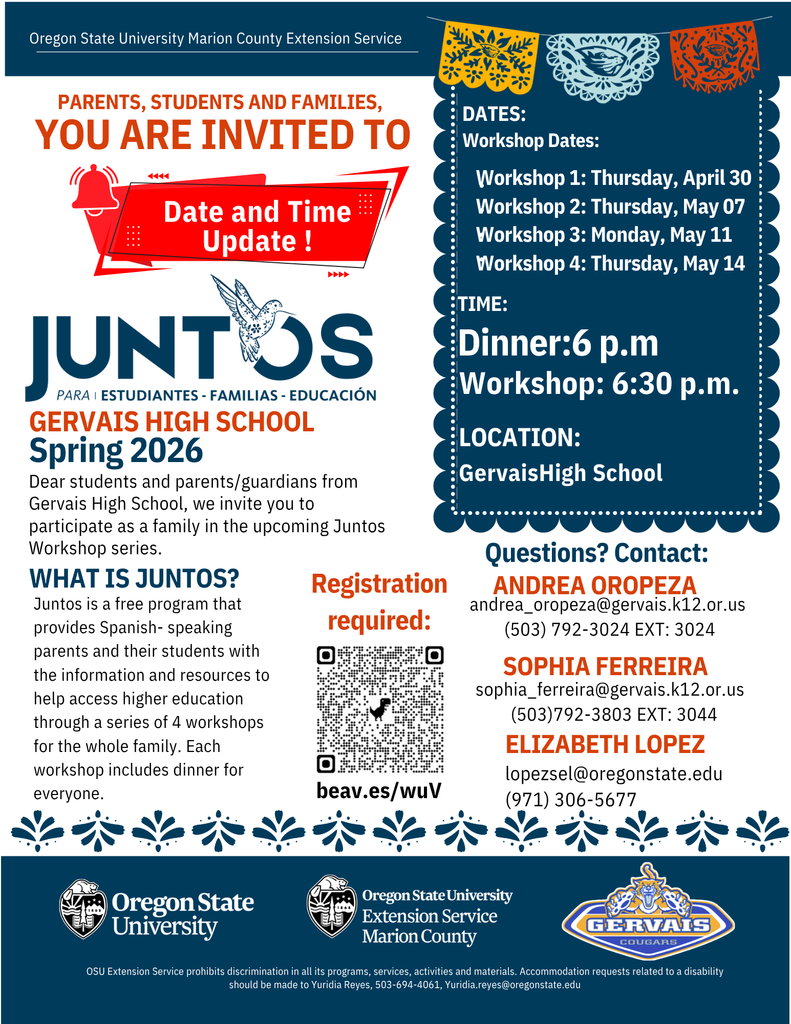 Juntos Session Flyer