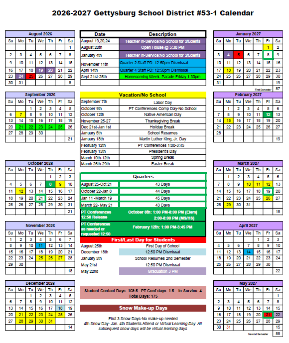 calendar