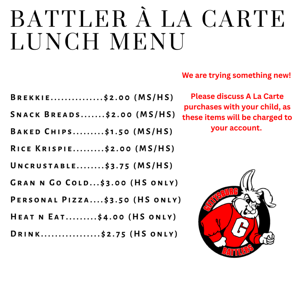 A La Carte