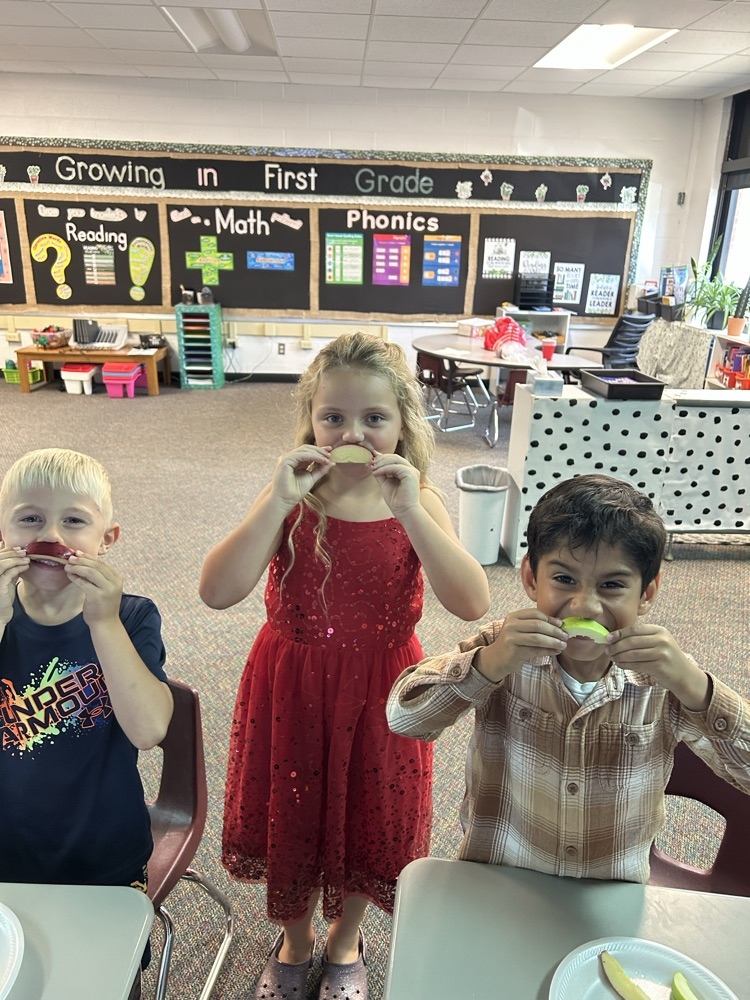 tasting apples