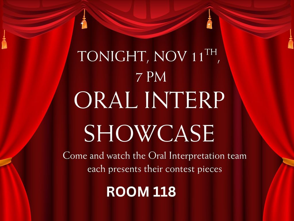Oral Interp. Showcase