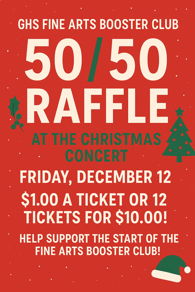 FINE ARTS BOOSTER CLUB RAFFLE