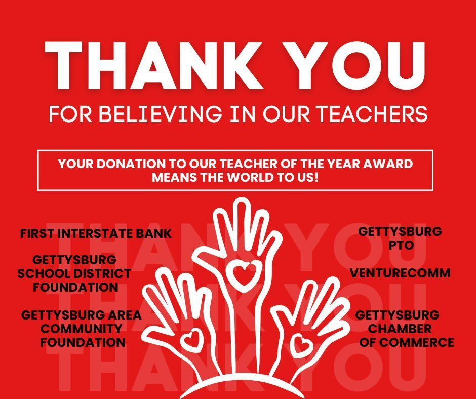 for believing in our teachers