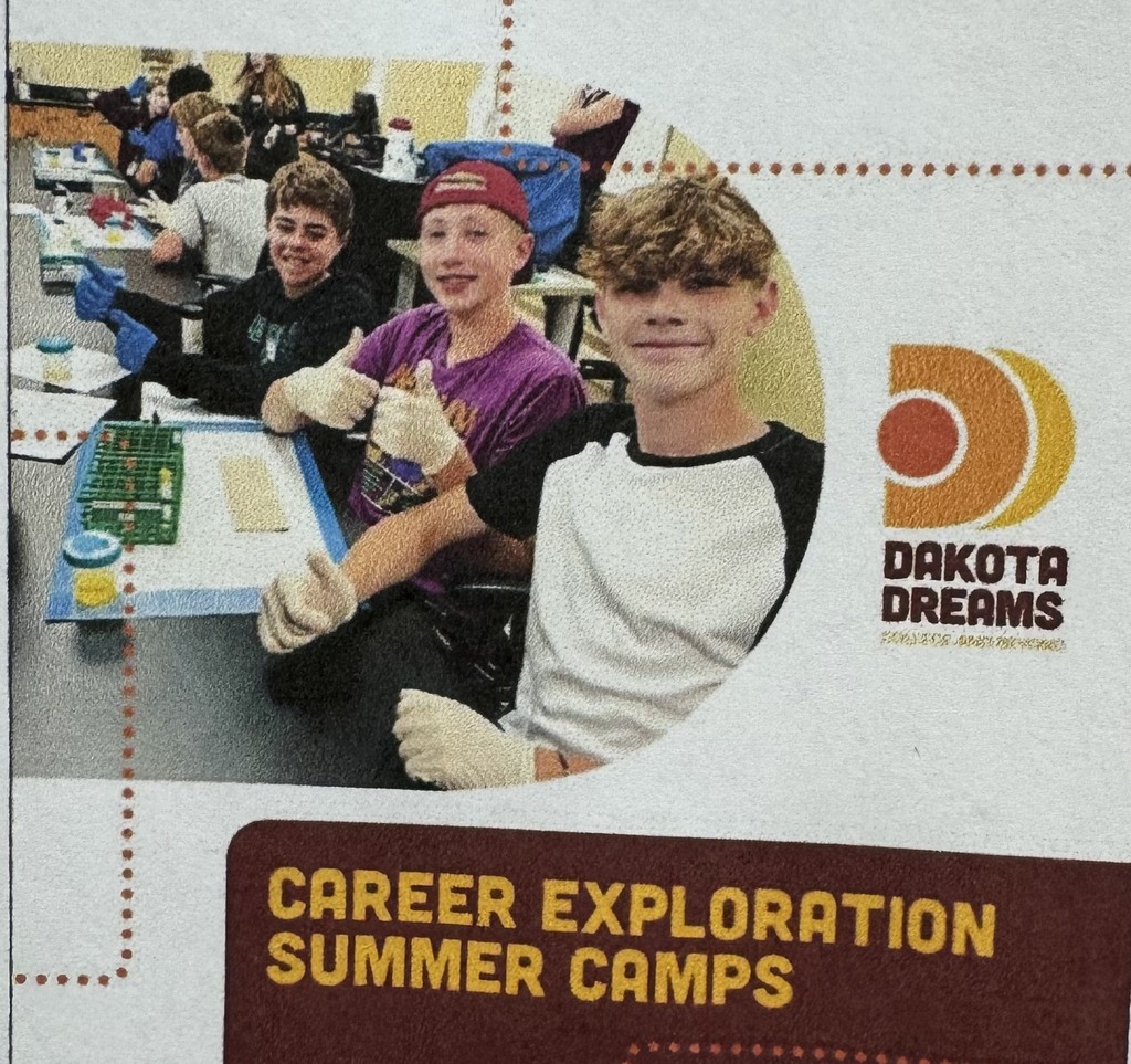 SOUTH DAKOTA CAREER CAMPS SPRING/SUMMER 2026