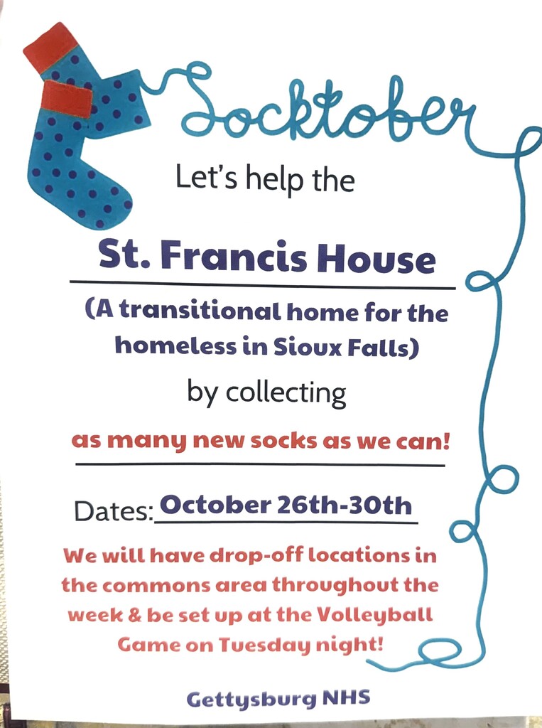 SOCKTOBER POSTER