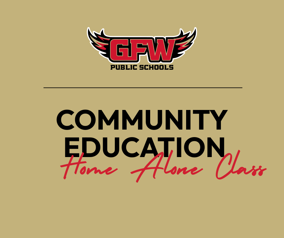 Community Education Home Alone Class