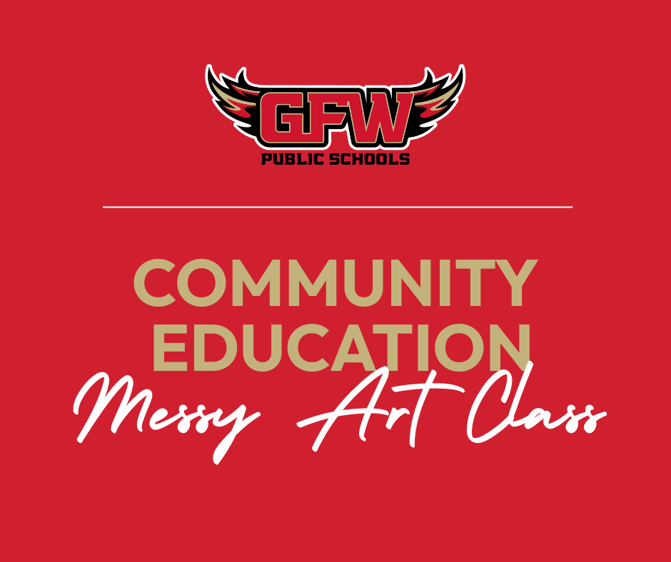 Community Education Messy Art Class