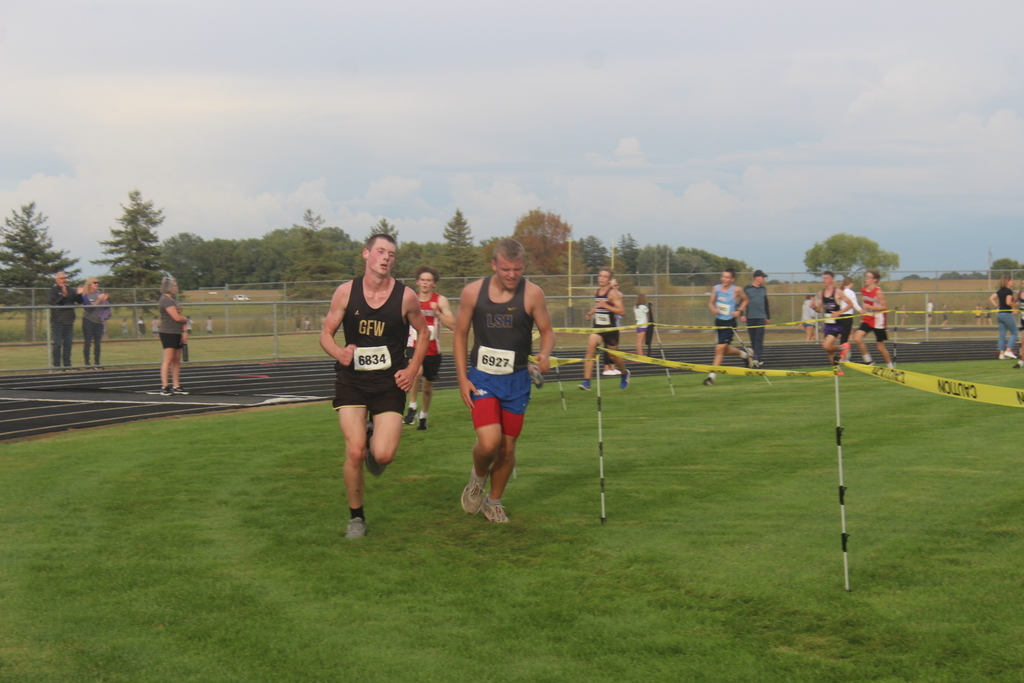 Cross country runners