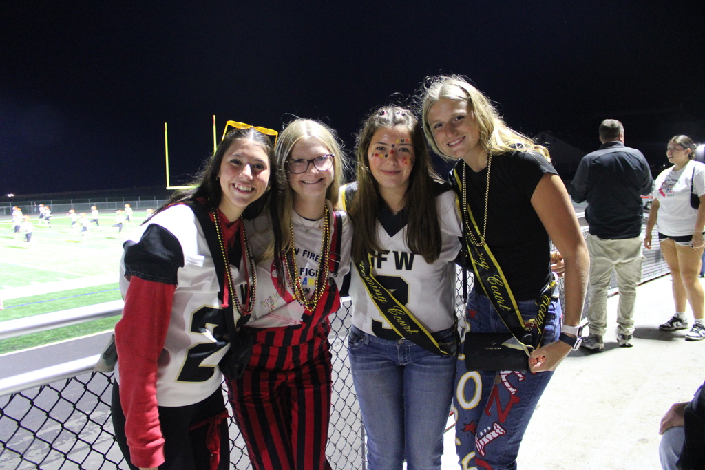 fans in the stands