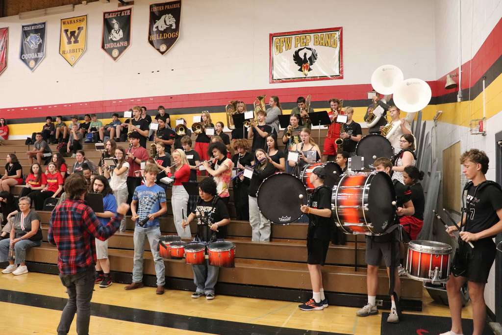 GFW pep band