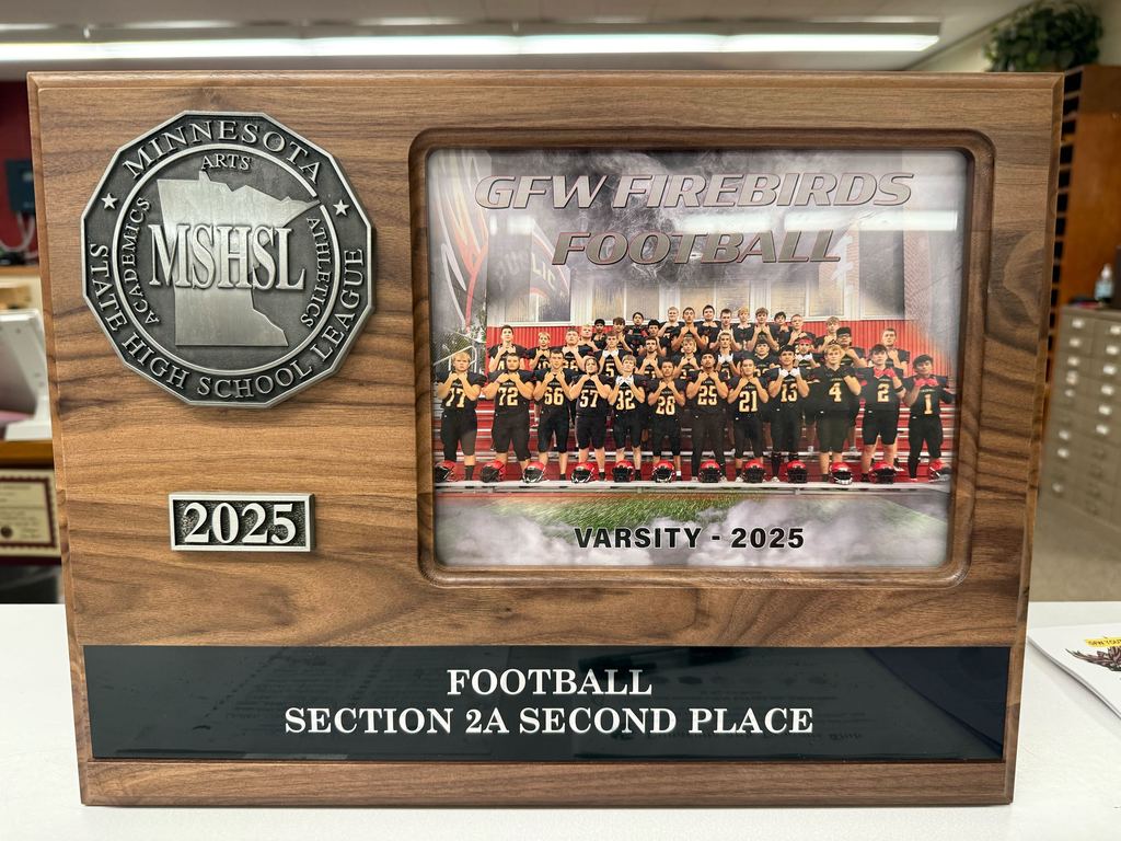 2nd place plaque