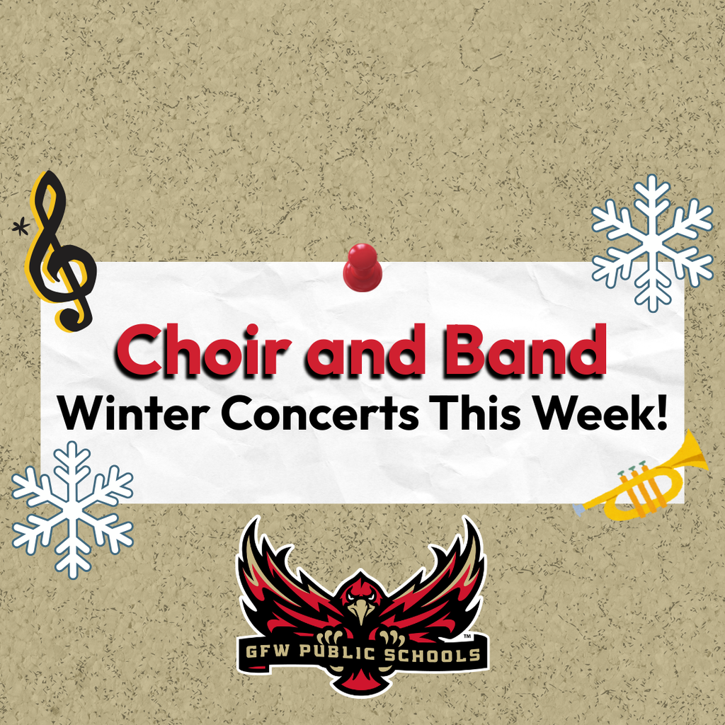 Choir and band concerts this week