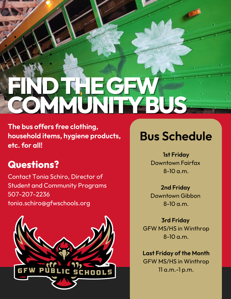 Community bus flyer