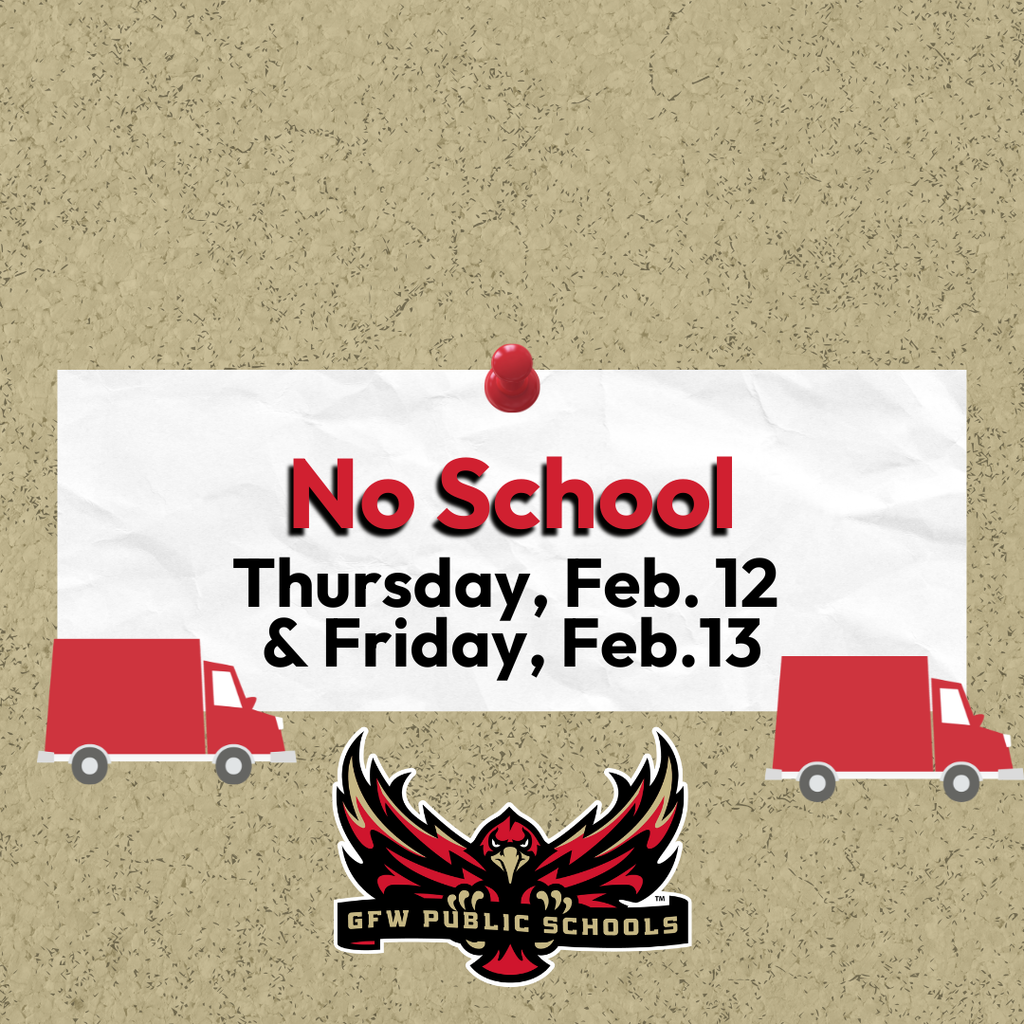 No school Feb 12 or 13