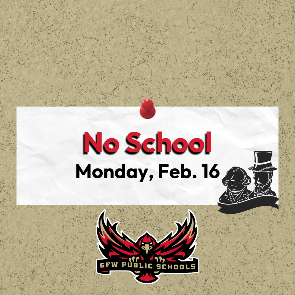 No School Feb. 16