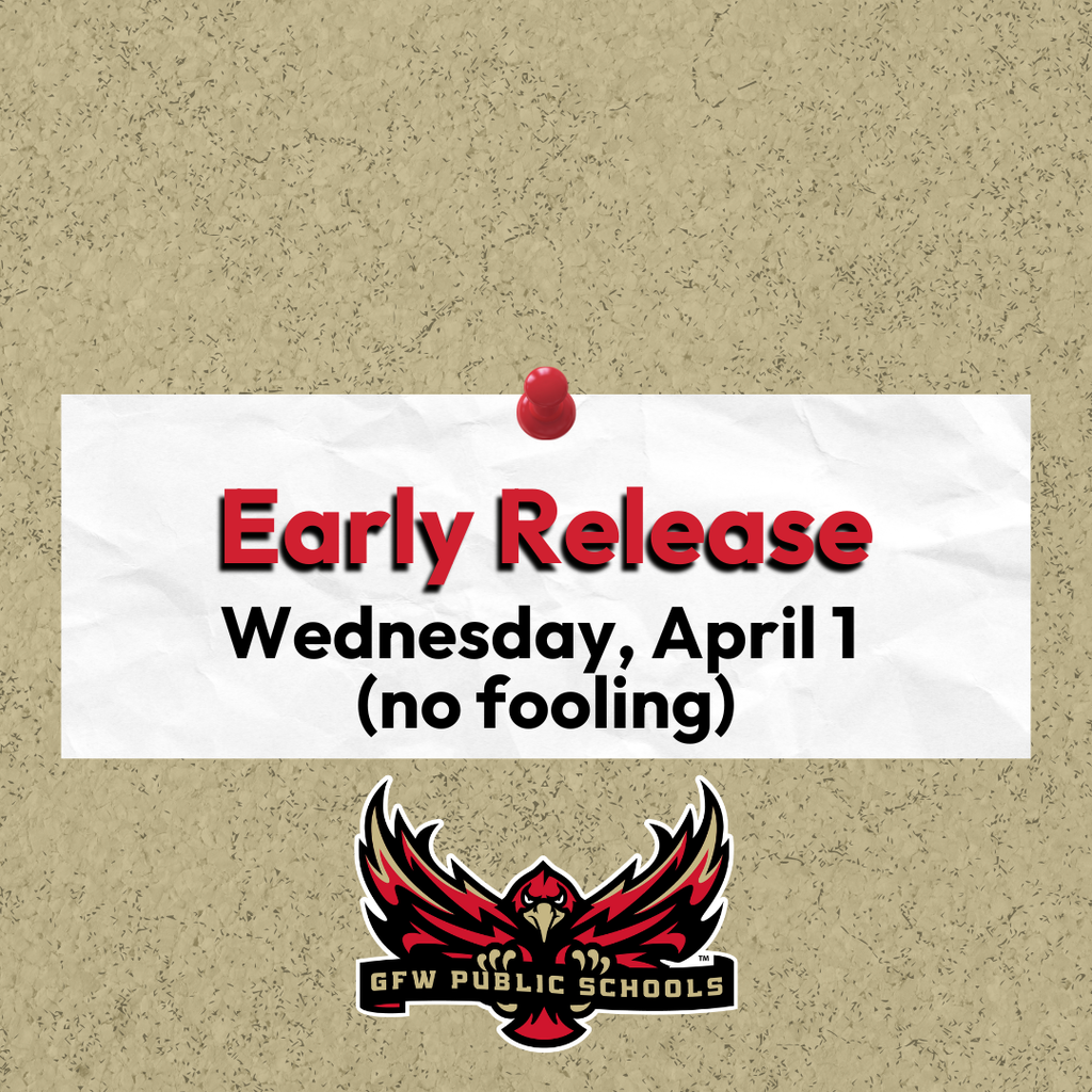 Early release April 1