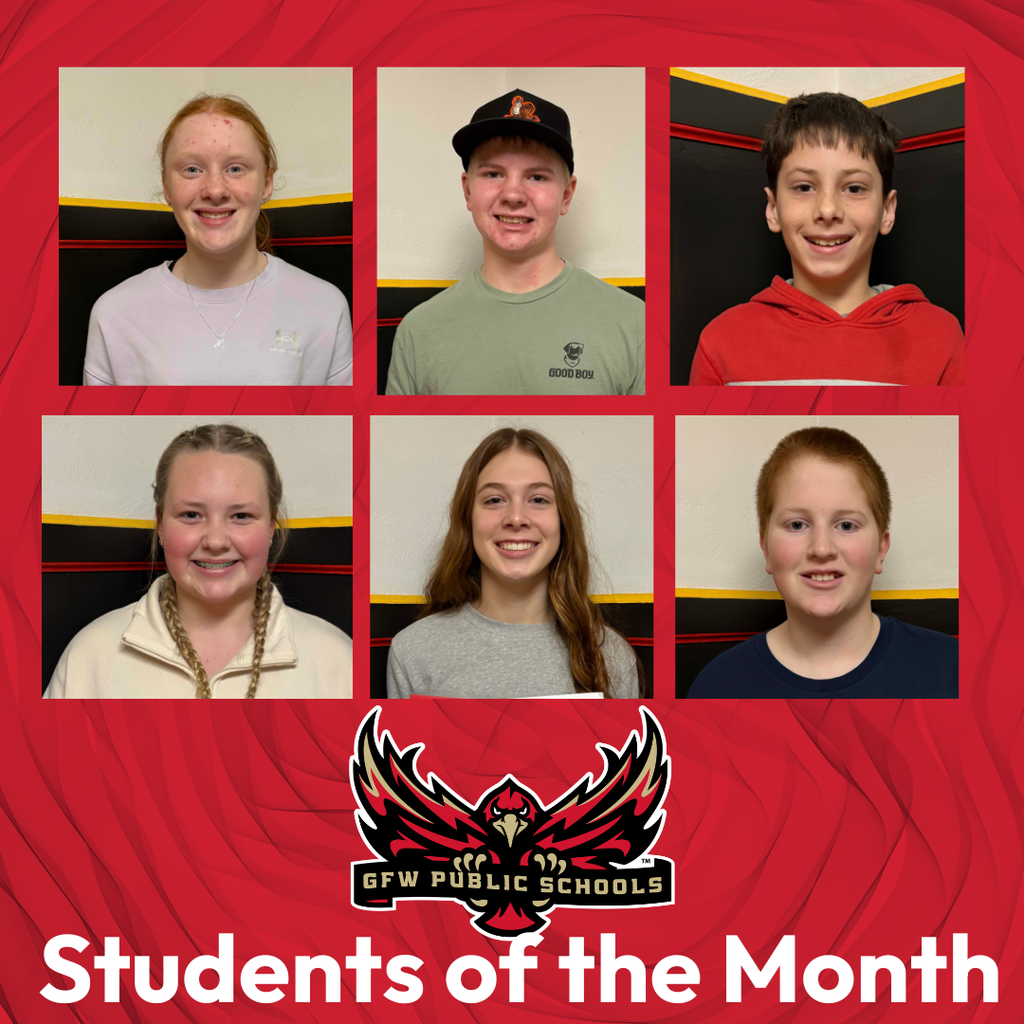 Students of the month 