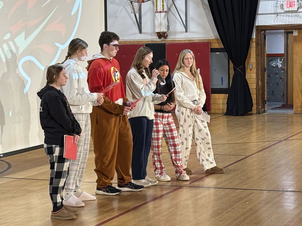 Students reading names